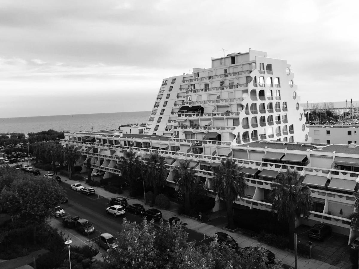 Studio 2-3 Pers Parking Clim Vue Port Et Mer La Grande Motte Exterior photo